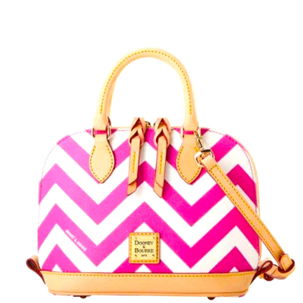 Dooney Chevron Bitsy Bag NWT